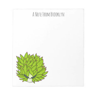 Bloc De Notas Ilustracion de personalizado de lodo de hoja