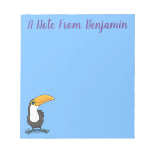 Bloc De Notas Ilustracion de personalizado toscano feliz