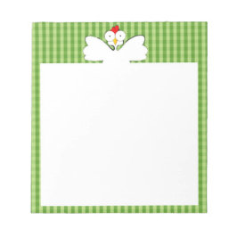 Bloc De Notas Ilustracion de pollo