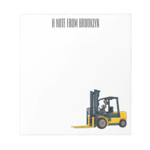 Bloc De Notas Ilustracion del personalizado de elevación de la h