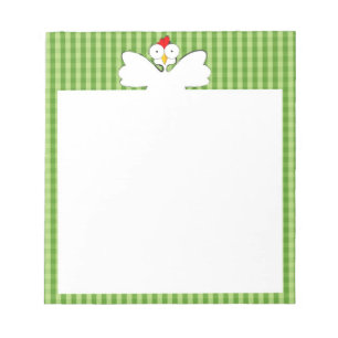 Bloc De Notas Ilustracion del pollo