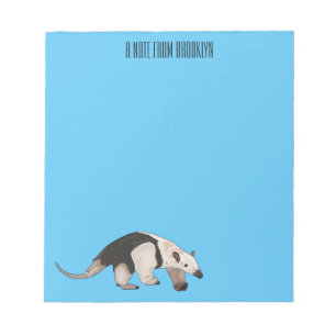 Bloc De Notas Ilustracion personalizado de Tamandua
