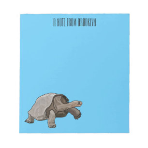 Bloc De Notas Ilustracion personalizado de tortugas de Galápagos