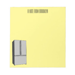 Bloc De Notas Ilustracion personalizado frigorífico de puerta fr