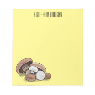 Bloc De Notas Ilustracion personalizado hongo