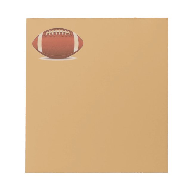 BLOC DE NOTAS IMAGEN DE FÚTBOL EN ARTÍCULOS (Frente)