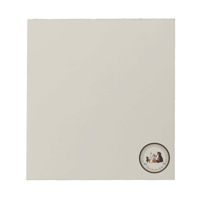 Bloc De Notas Imagination & Intuition Collide Notepad (Frente)