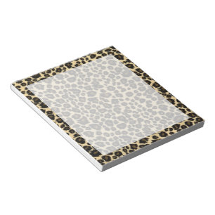 Bloc De Notas Impresión de leopardo