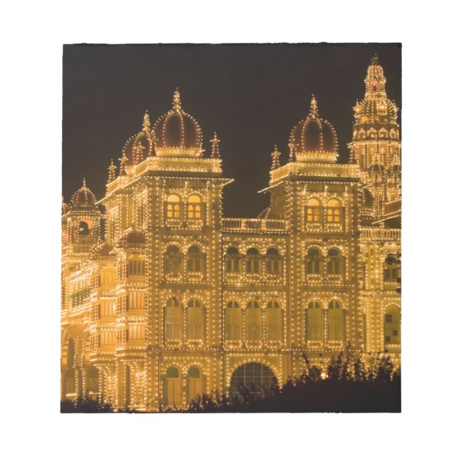 Bloc De Notas INDIA, Karnataka, Mysore : Palacio del Majaraja (b (Frente)