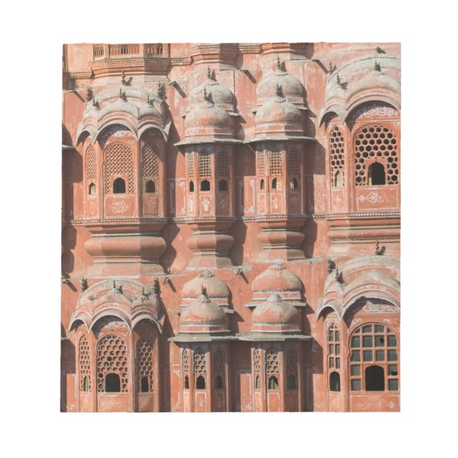 Bloc De Notas INDIA, Rajasthan, Jaipur: Hawa Mahal (Palacio de l (Frente)