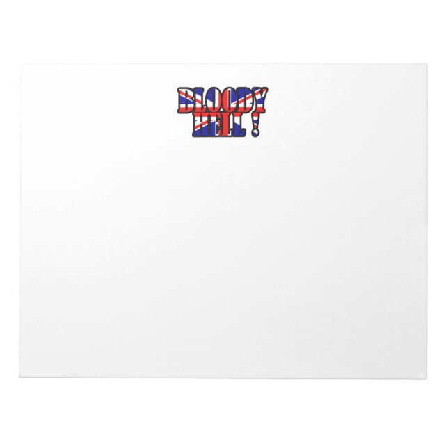 Bloc De Notas Infierno Sangriento (Frente)