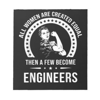 Bloc De Notas Ingeniera divertida para todas las mujeres es crea