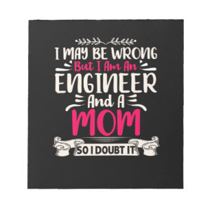 Bloc De Notas Ingeniero Soy Ingeniero Y Mamá