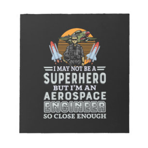 Bloc De Notas Ingeniero Soy un ingeniero aeroespacial
