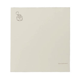 Bloc De Notas Ink pot-Forgotten Archive- Notepad