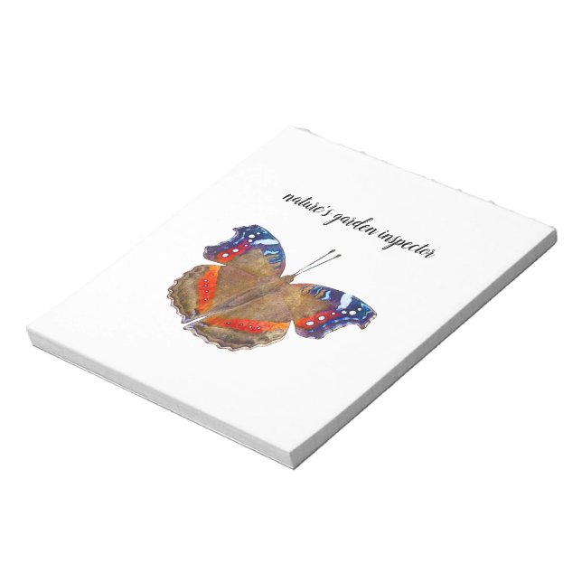 Bloc De Notas Inspector de jardín de la naturaleza (Lado Izquierdo)