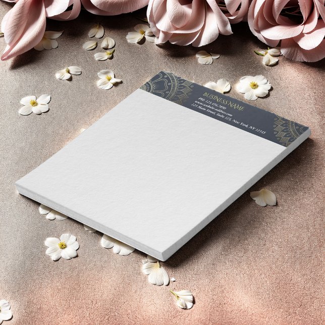 Bloc De Notas Instructor de Meditación de Yoga Oro Mandala Marin (Subido por el creador)