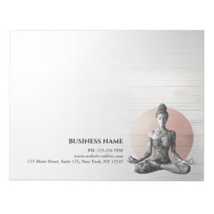 Bloc De Notas Instructor de Meditación de Yoga Reiki Master Lotu