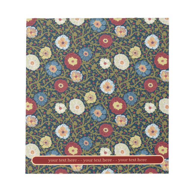 Bloc De Notas Intelectual floral (Frente)