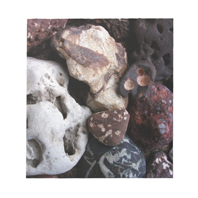 Bloc De Notas Interesantes rocas del lago Michigan (Frente)