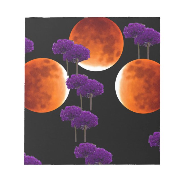 Bloc De Notas Intrusión púrpura (Frente)