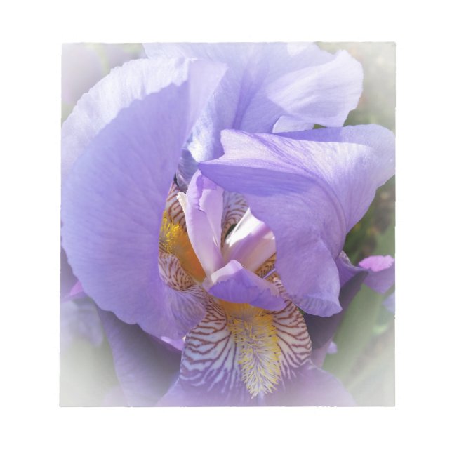 Bloc De Notas iris morado (Frente)
