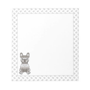 Bloc De Notas Isabella Bulldog Francés / Frenchie Perro Lindo &