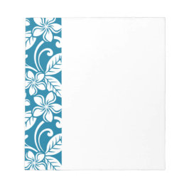 BLOC DE NOTAS ISLAND PLUMERIA (AZUL CARIBE)