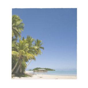 Bloc De Notas Islas Cook, Aitutaki. Tour en canoa polinesia haci