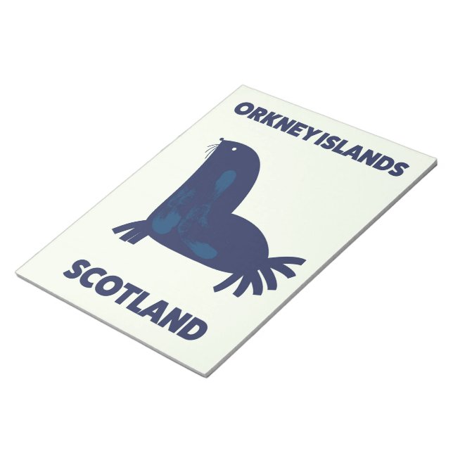 Bloc De Notas Islas Orcadas, Escocia (Lado Derecho)