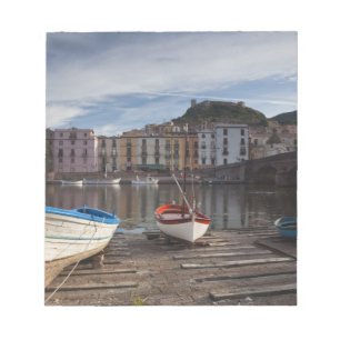 Bloc De Notas Italia, Cerdeña, Bosa. Río Temo y Ponte