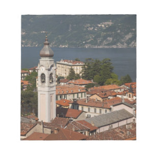 Bloc De Notas Italia, provincia de Como, Menaggio. Vista de la c