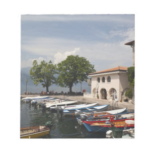 Bloc De Notas Italia, provincia de Verona, Malcesine. Cassone an