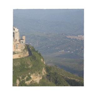 Bloc De Notas Italia, Sicilia, Enna, vista de la ciudad desde Ro