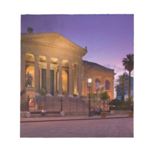 Bloc De Notas Italia, Sicilia, Palermo, Teatro Massimo Ópera