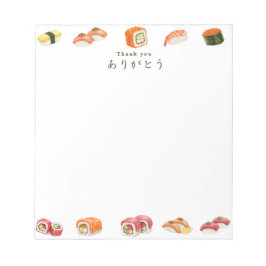 Bloc De Notas Itamae〈Sushi Chefs） collection ありがとう Japanese