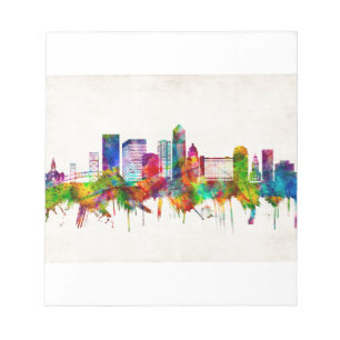 Bloc De Notas Jacksonville Florida Skyline
