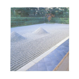 Bloc De Notas Jardín del templo Daisen-in, Daitokuji, Kyoto, Jap