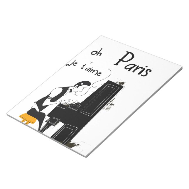 Bloc De Notas je t'aime Paris (Lado Derecho)