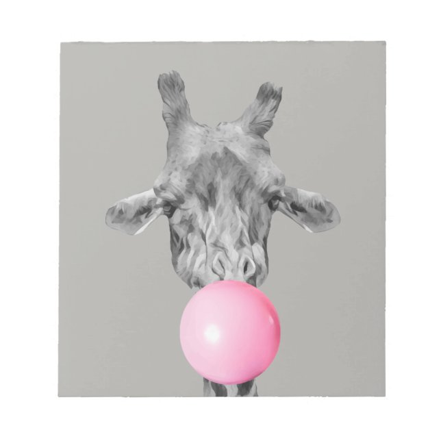 Bloc De Notas jirafa bubble (Frente)