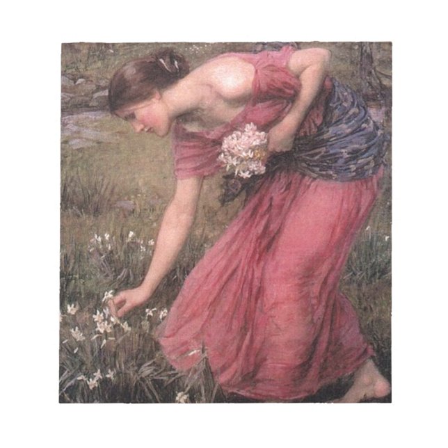 Bloc De Notas John William Waterhouse - Narcissus - Bella Artes (Frente)