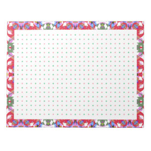 Bloc De Notas Jolly Red Cheful Navidades Dot Grid BuJo Planner