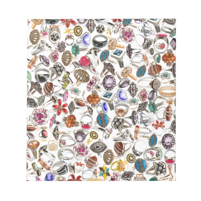 Bloc De Notas joyería de anillos (Frente)