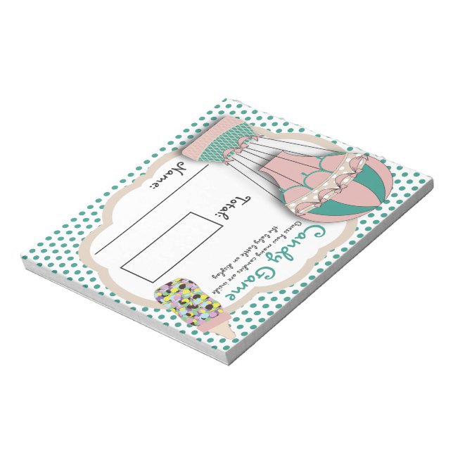 Bloc De Notas Juego de adivinación de botellas de vaina, M&M, gl (Lado Izquierdo)