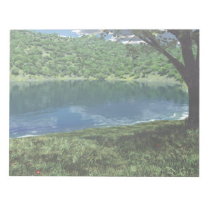 Bloc De Notas Junto al Notepad de Aguas Profundas