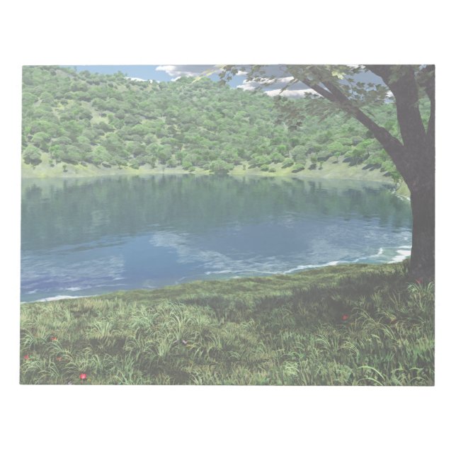 Bloc De Notas Junto al Notepad de Aguas Profundas (Frente)
