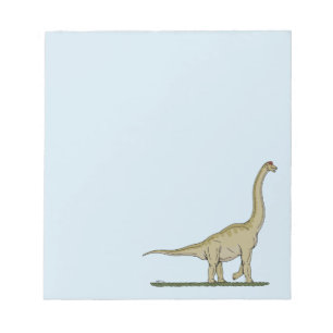 Bloc De Notas Jurásico Dinosaurio Brachiosauro