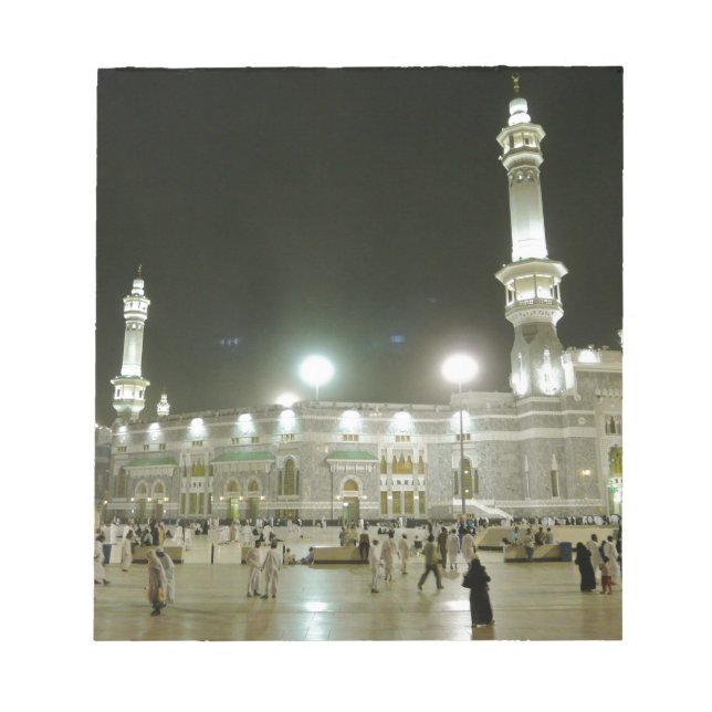 Bloc De Notas Kaaba Kaba Meca Mecca islam alá musulmán musulmán (Frente)