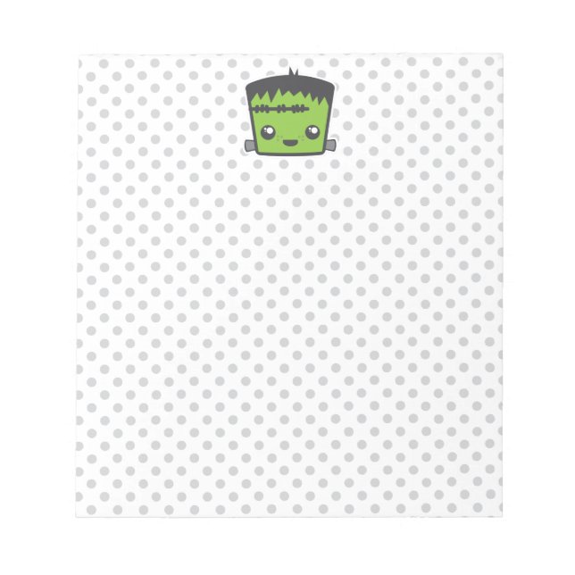 Bloc De Notas Kawaii Frankenstein Notepad (Frente)
