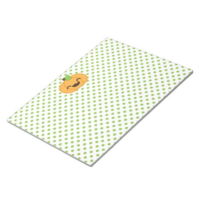 Bloc De Notas Kawaii Jack O Lantern Pumpkin Notepad (Lado Derecho)